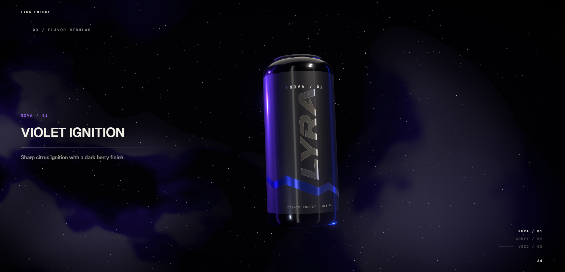 Lyra website preview